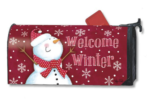 Red Snowman Chirstmas Mail Wrap