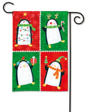Load image into Gallery viewer, Penguin Pals Garden Flag