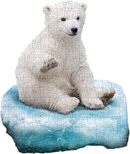 Load image into Gallery viewer, I Am Lil Polar Bear 100pc Shaped Puzzle