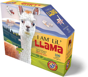I Am Lil Llama 100pc Shaped Puzzle