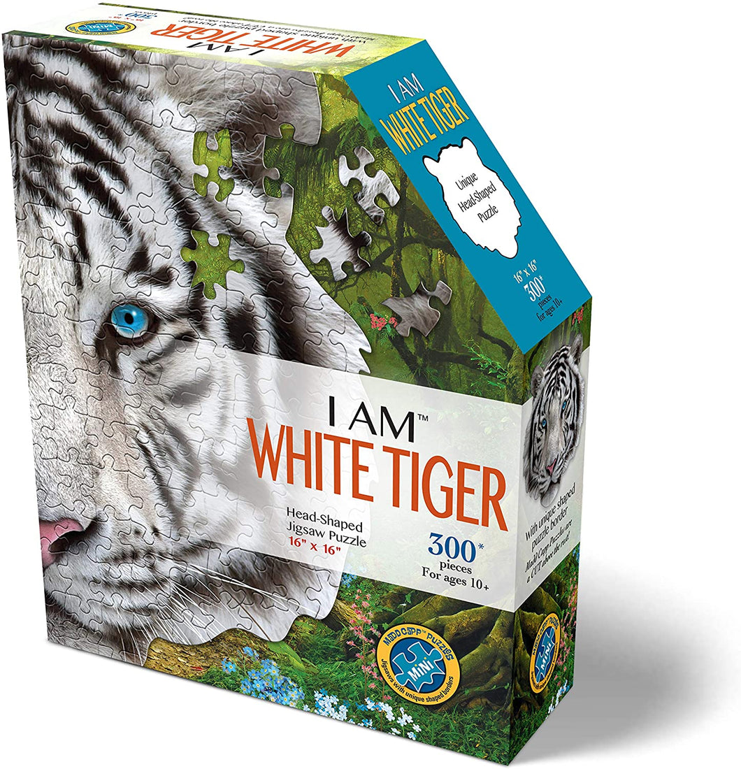 I'm a White Tiger 300pc Shaped Puzzle