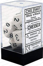 Load image into Gallery viewer, Dungeons &amp; Dragons Chessex Polyhedral 7 die Set