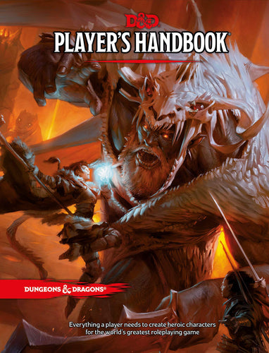 Dungeons & Dragons Book Player's Handbook 5th Ed