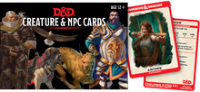 Load image into Gallery viewer, Dungeon&#39;s &amp; Dragons Cards Creature &amp; NPC 5th Ed