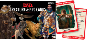 Dungeon's & Dragons Cards Creature & NPC 5th Ed