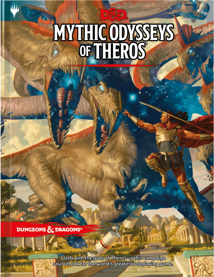 Dungeons & Dragons Mythic Odysseys of Theros Book