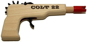 Magnum Wooden Colt 22 Rubber Band Pistol