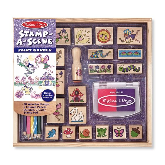 Melissa & Doug Stamp-a-Scene-Fairy Garden 2424