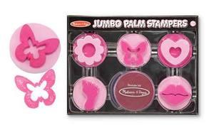 Melissa & Doug Jumbo Palm Stampers- Pink
