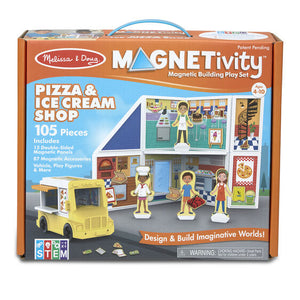 Melissa & Doug Magnetivity Pizza & Ice Cream Shop-#30658