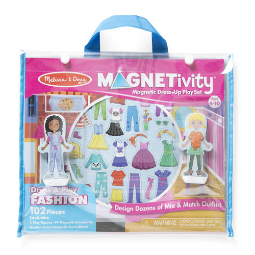 Melissa & Doug Magnetivity-Dress & Play Fashion-30661