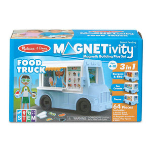 Melissa & Doug Magnetivity Magnetic Play Set-Food Truck-30665