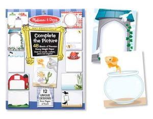 Melissa & Doug Complete A Picture Pad