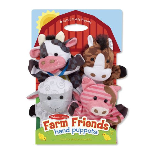 Melissa & Doug Farm Friends Hand Puppets 9080