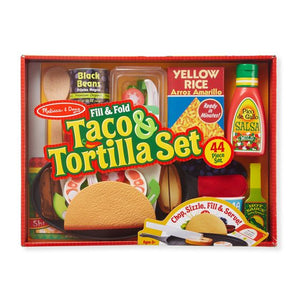 Melissa & Doug Fill & Fold Taco & Tortilla Set 9370