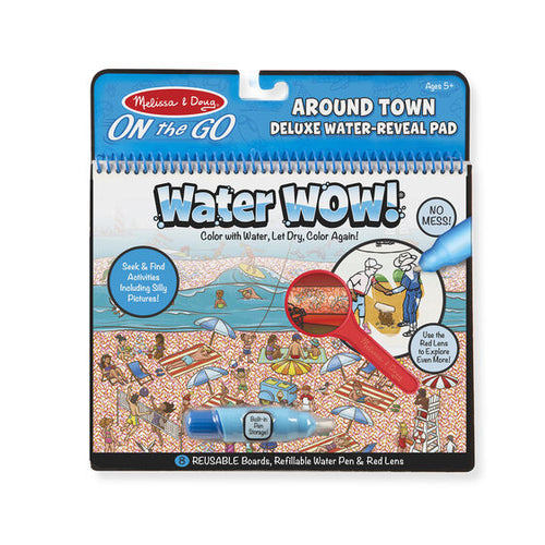 Melissa & Doug Water Wow Around Town Deluxe Water Reve Pad 9457