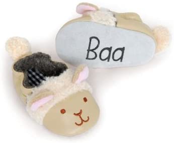 MudPie EiEIO Baby Lamb Slippers