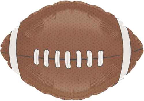 Football Junior Shaped Balloon