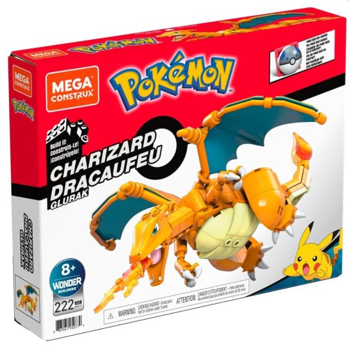 Mega Construct Pokemon Charizard Pack