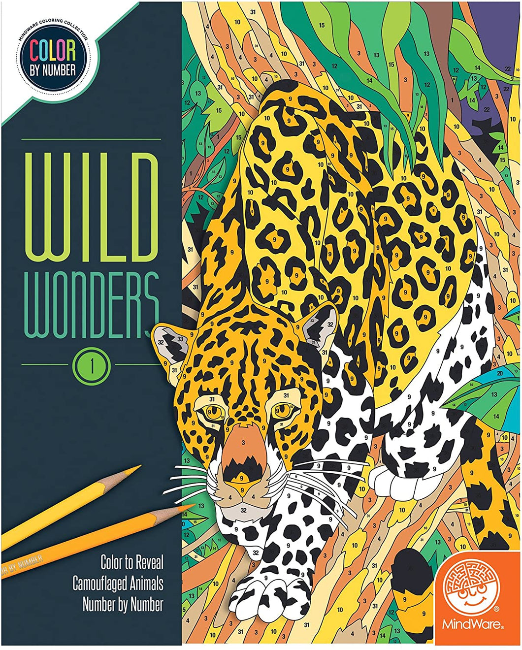 Color By Number WILD WONDERS: BOOK 1