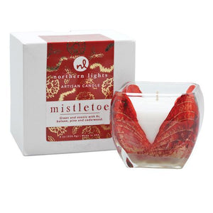 Northern Lights Candles: Cascade-Mistletoe