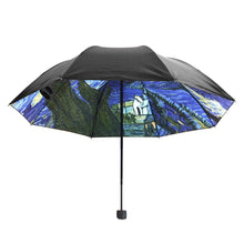 Load image into Gallery viewer, UV Umbrella Starry Night