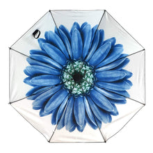 Load image into Gallery viewer, UV Protection Umbrella Watercolors Collection Blue Flower