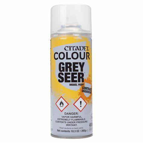 CITADEL COLOR Grey Seer Spray Paint #62-34