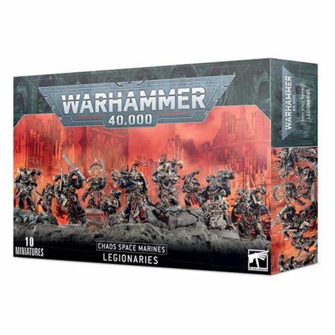 WARHAMMER 40K CHAOS SPACE MARINES LEGIONARIES,#43-06