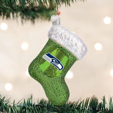 Seattle Seahawks Licensed Stocking Ornament