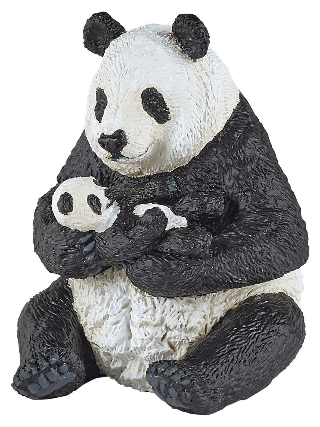 Sitting Panda and Baby