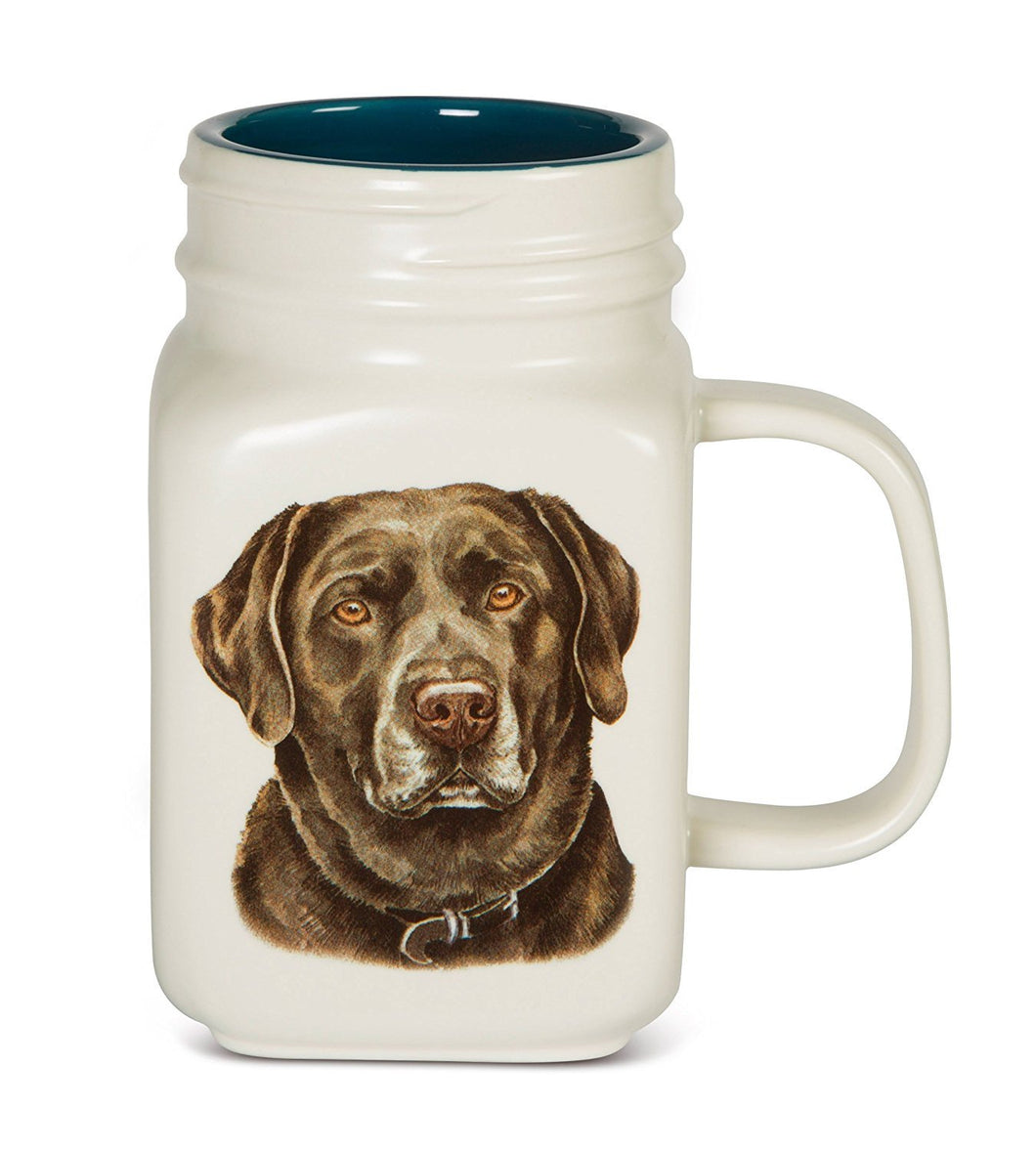 Chocolate Labrador 21oz. Mug