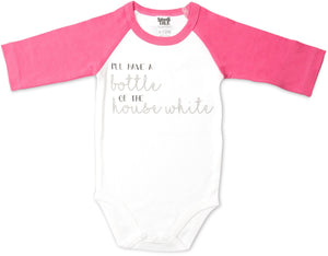 House White Baby Body Suit - Freedom Day Sales