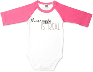 Snuggle is Real Baby BodySuit - Freedom Day Sales