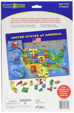 Load image into Gallery viewer, Create-A-Scene Magnetic Playset - USA Puzzles back