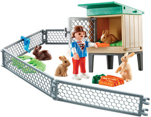 Playmobil Country Bunny Barn Carry Case
