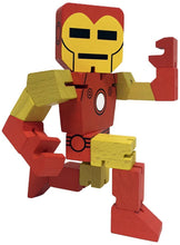 Load image into Gallery viewer, Marvel Iron Man Wooden Warriors Doll 8&quot;