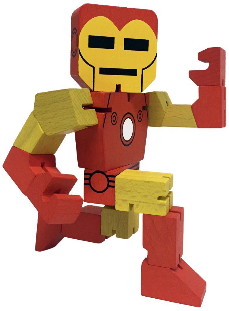 Marvel Iron Man Wooden Warriors Doll 8
