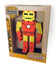 Load image into Gallery viewer, Marvel Iron Man Wooden Warriors Doll 8&quot;