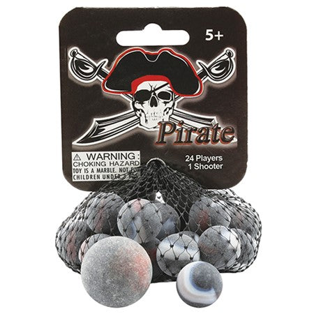 PlayVisions Pirate Marble Game Net