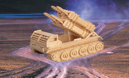 Patriot Missle Wooden Puzzle 146 pieces