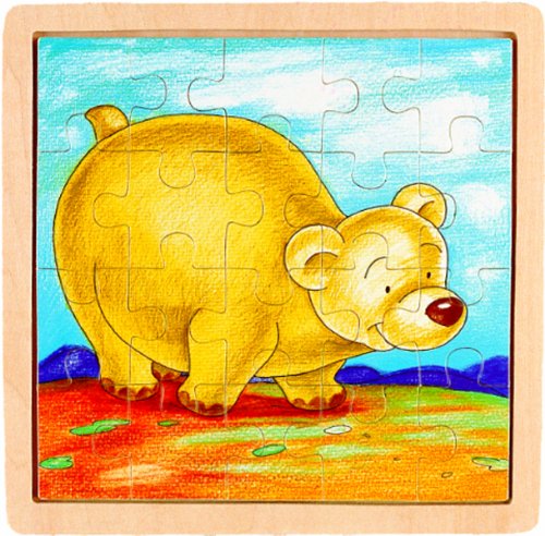 Bear Wooden 20pc Jigsaw Puzzle