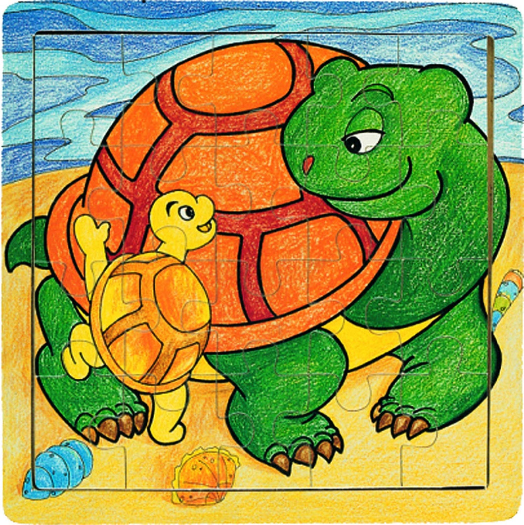 Turtle 20pc Wooden Jigsaw Puzzle