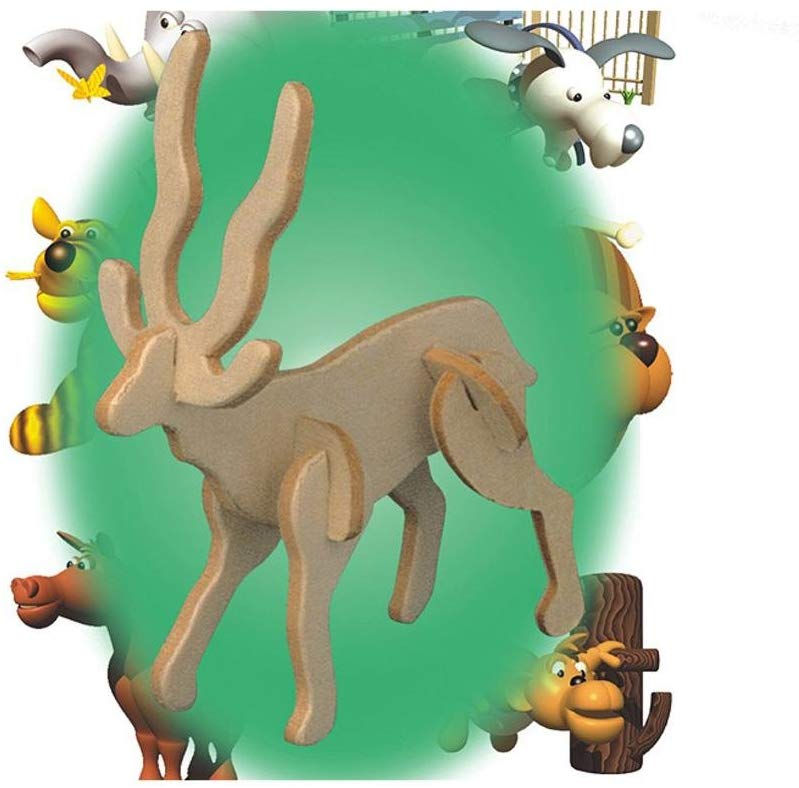 Antelope Mini 3D Jigsaw Puzzle