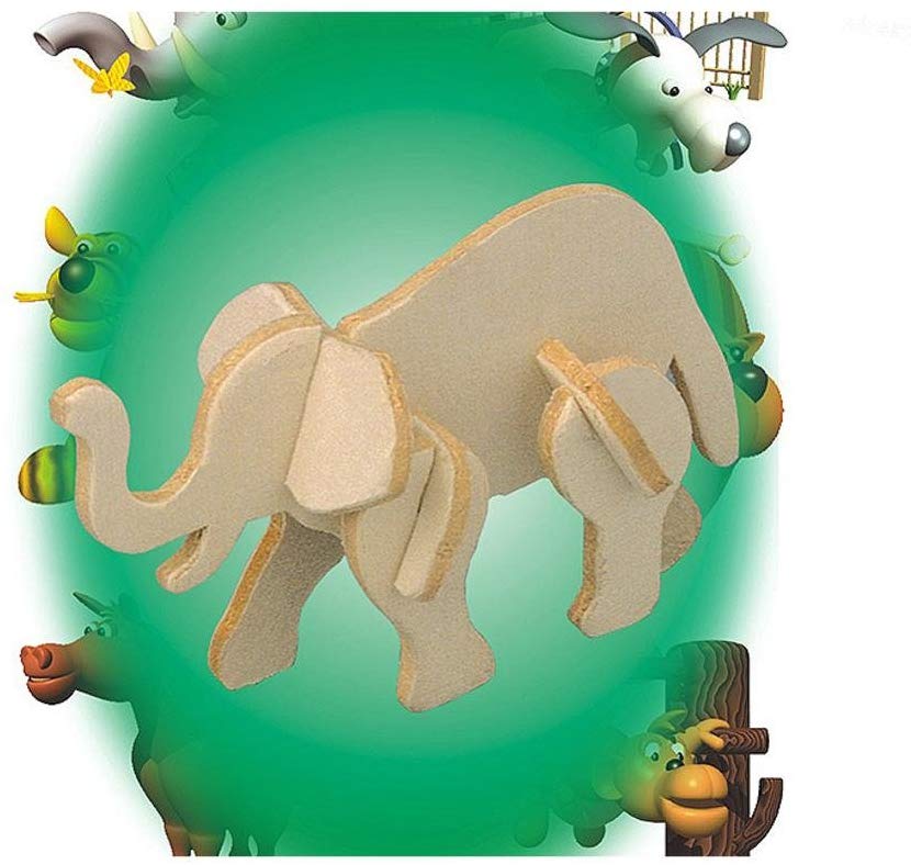 Elephant Mini 3D Jigsaw Puzzle
