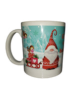 Load image into Gallery viewer, Leanin Tree Gnome for the Holidays Christmas Ceramic Mug #56438