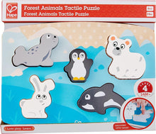 Load image into Gallery viewer, Hape Polar Animal Tactile Puzzle