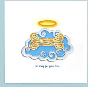 Quilling Card Dog Sympathy Card