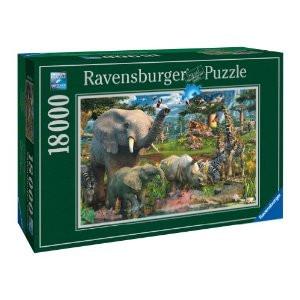 Ravensburger At The Waterhole - 18000 Pieces Puzzle