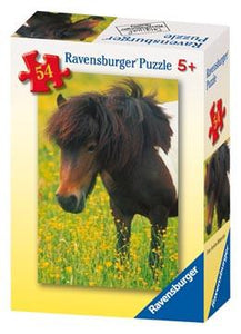 Ravensburger Horses 54 piece Mini Puzzle-Pinto in Grass